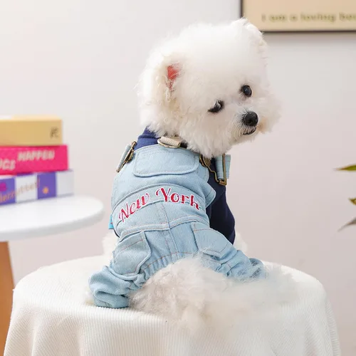 Vista 35 de Ropa de invierno para perros, overoles elegantes para mascotas para perros pequeños y medianos, lindo mono para cachorros, ropa clásica para perros