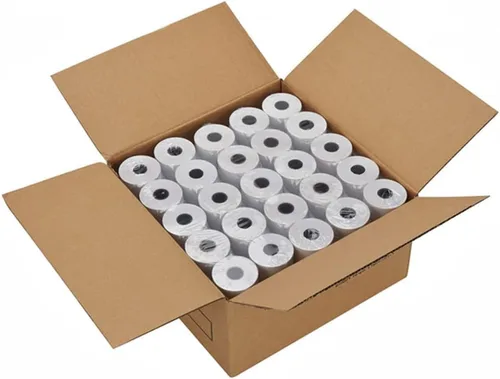 Vista 8 de Papel de recibo térmico 3 1/8 x 119 Papel de recibo Caja registradora POS Papel de recibo 10 rollos