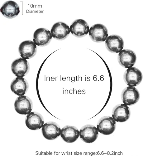 Vista 21 de Tigers Eye Protection Handmade Bracelet Best Present For Men Women Attract Wealth Chakra Feng Shui Stretchy Beaded Bracelets Lucky Friendship