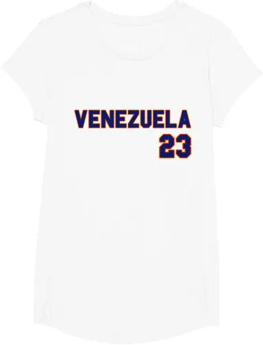 Vista 20 de Venezuela Flag Pride Bandera Venezolana Camiseta de béisbol, Blanco