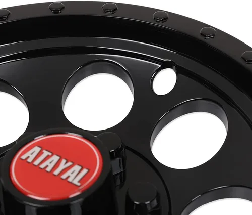 Vista 6 de G-PLUS Wheel Cover Hub Caps Compatible with EZGO Club Car and Yamaha Golf Cart Hubcaps (Set of 4,8-10 Inch)