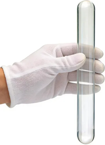 Vista 5 de Enchufe anal de vidrio grande, consolador de vidrio grande con tapón anal anal, juguetes sexuales transparente y liso, consolador de doble extremo