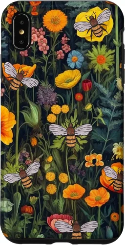 Vista 11 de Bees and Wildflowers Funda para iPhone 17