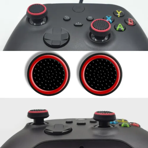 Vista 5 de Thumb Grip Controller Gamepad Raised Antislip Thumb Stick Grips Thumbsticks Joystick Cap for PS54,for Xbox one360SXSS,for Switch Pro Controller