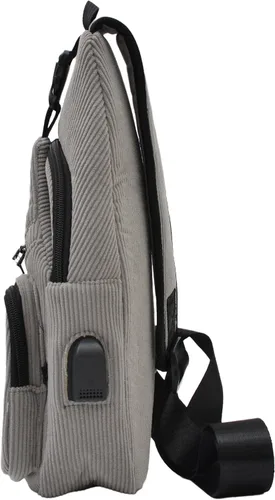 Vista 69 de Nupouch Mochila cruzada antirrobo, carga USB, mochila ligera para viajes, senderismo, todos los días