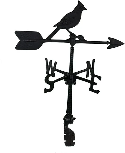 Vista 2 de Montague Metal Products Veleta de 24 pulgadas con adorno cardenal