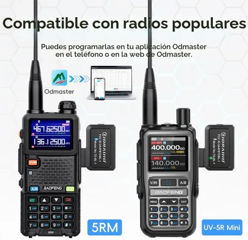Vista 2 de TIDRADIO Adaptador de programador inalámbrico de radio Jamón BL-1: APP y PC