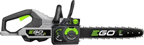 Vista 11 de Motosierra EGO POWER+, motosierra de 16” alimentada por batería, eléctrica inalámbrica, incluye batería de 56V 4.0Ah y cargador – CS1613