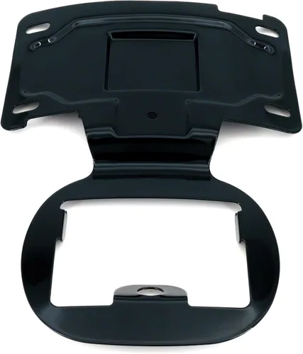 Vista 9 de Americruise - Soporte para placa de motocicleta compatible con Harley CVO Electra Road Glide FLHTKSE FLHTCU FLHTCUL FLHTKL FLTRUSE (negro)