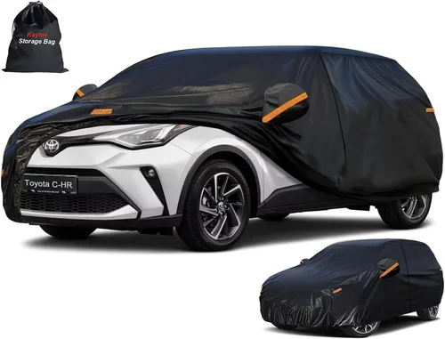 Vista 85 de Kayme Cubierta de auto SUV de 7 capas ajuste personalizado para BMW X1 (2009-2025), impermeable, para todo tipo de clima, para automóviles, cubierta