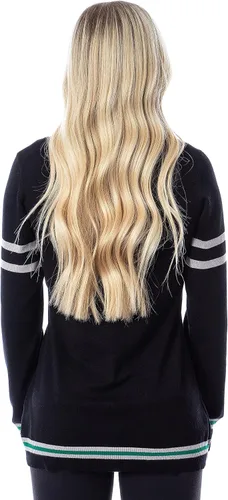 Vista 3 de Harry Potter Slytherin House Crest - Suéter de punto para mujer