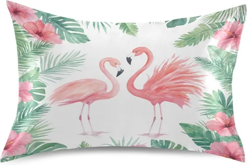 Vista 19 de Blueangle Bear Panda - Funda de almohada de satén para cabello y piel, tamaño estándar (20 x 26 pulgadas), fundas de almohada de satén con cierre