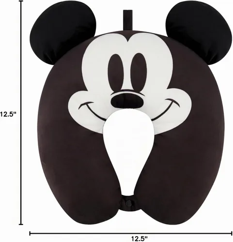 Vista 7 de FUL Disney Mickey Mouse - Almohada para el cuello, color negro
