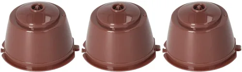 Vista 9 de Juego de cápsulas de café reutilizables para Dolce Gusto, recargable, fácil de, gran herramienta para cafetera (1.7-3.4 fl oz)