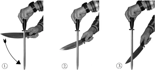 Vista 5 de FALLKNIVEN FAKD12 - Varilla de afilar diamante