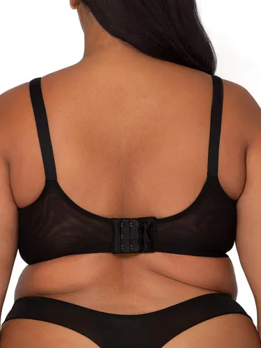 Vista 5 de Smart & Sexy Brasier de malla transparente para mujer