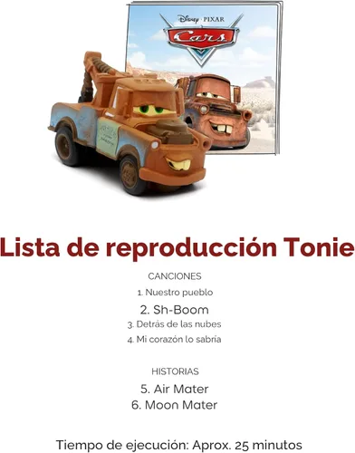 Vista 5 de Figurita de juguete de audio Tonies Mater de Disney y Pixar de Cars 2