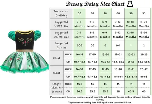 Vista 7 de Dressy Daisy Mameluco de princesa para bebé niña, disfraz para Halloween y cumpleaños con diadema