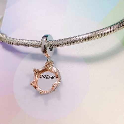 Vista 24 de Colgante de plata de ley 925, joyería para niña, regalos para mujer, pulsera y collar