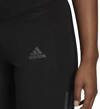 Vista 4 de adidas Leggings para mujer Leggings de algodón Leggings negros Cintura alta Longitud 78