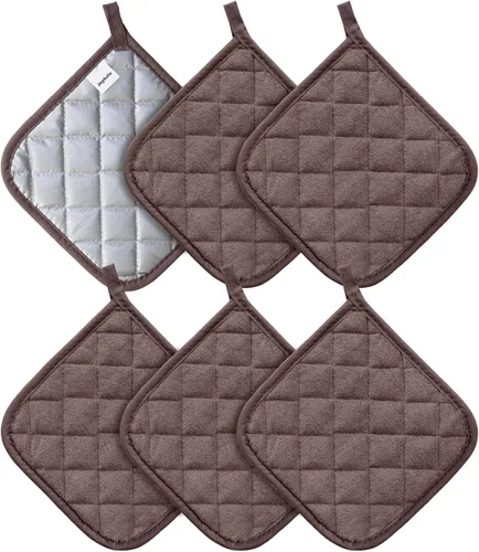 Vista 28 de Joyhalo Paquete de 4 soportes para ollas para cocina Aqua