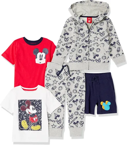 Vista 8 de Amazon Essentials Disney Marvel Star Wars Conjuntos de ropa para niño y niño pequeño (anteriormente Spotted Zebra), paquete de 5