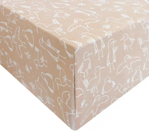 Vista 26 de Copper Pearl: Sábanas de punto prémium para cuna de bebé para niños y niñas, transpirables y suaves, sábanas ajustables para colchones estándar