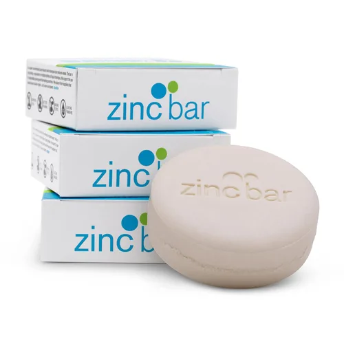 Vista 8 de Dermaharmony Barra de champú de zinc con piritiona al 2% para la caspa y la dermatitis seborreica, sin fragancia (4 onzas)