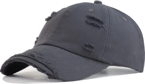 Vista 12 de TSSGBL Gorra de algodón suave sin estructura, desgastada, para papá, ajustable, de perfil bajo, para mujeres y hombres Azul
