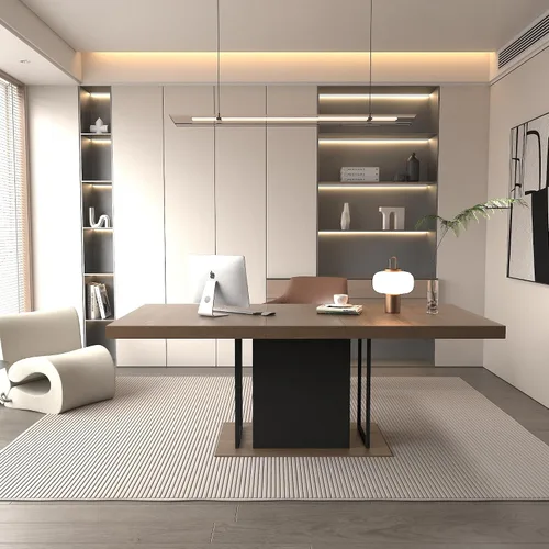 Vista 4 de [Usado] KEIKI Mesa de comedor extensible de 62.99 a 78.7 pulgadas, moderna mesa de cocina extensible de granja para 6 a 10 personas, mesa