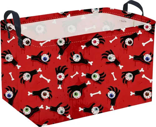 Vista 18 de Cesta Rectangular para Perros, Contenedor de Juguetes para Perros, Organizador de Cesta de Almacenamiento para Perros. Contenedor de Almacenamiento
