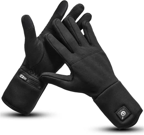 Vista 2 de DAY WOLF Heated Glove Liners Electric Gloves for Men Women Rechargeable Battery Hand Warmer for Winter Sports Snow Biking Riding Cycling Hunting