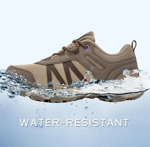 Vista 2 de COTTIMO Womens Hiking Shoes Non Slip Shoes Waterproof Shoes for Womens Work Outdoor Shoes Lace Up Fashion Lightweight Walking Sneakers Shoes