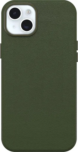 Vista 16 de OtterBox Funda protectora de piel para iPhone 15 Symmetry Series Cactus para MagSafe, color negro ASH (negro), delgada, premium, funda protectora