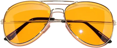 Vista 8 de OWL Paquete de 12 lentes de sol de aviador a granel de metal dorado, plateado, marco negro para hombres y mujeres, gafas de fiesta