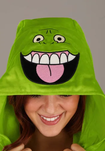 Vista 2 de Disfraz de Slimer de Ghostbusters para Adultos Multicolor