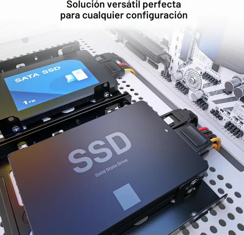 Vista 6 de Cable Matters Paquete de 3 cables en Y Molex a SATA dual, 6 pulgadas
