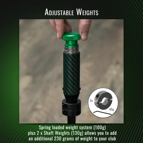Vista 4 de DeadEyeVR - DriVR Golf Club for Quest - Realistic VR Golf Simulator Handle - Weighted VR Golf Club Grip for Enhanced Play (DriVR Apex)