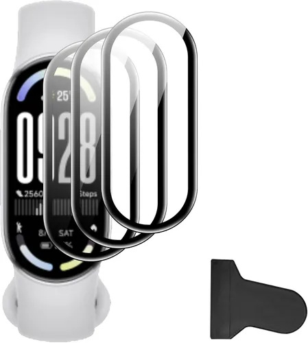 Vista 12 de Protector de pantalla compatible con Amazfit Active 2, antiarañazos, cobertura de pantalla completa 3D, compatible con fundas, HD Ultra, paquete de 3