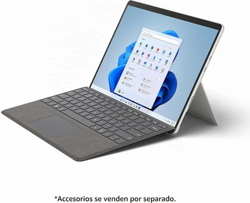 Vista 7 de Microsoft Surface Pro 8 - Pantalla táctil de 13 pulgadas, Intel Evo Platform, Core i5, memoria de 8 GB, SSD de 256 GB. Solo dispositivo, grafito