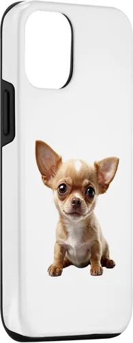 Vista 3 de iPhone 15 Cute Chihuahua Puppy - Funda para perros y bebés