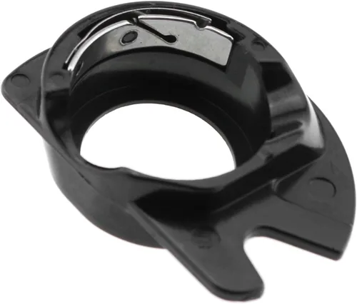 Vista 3 de Bobbin Cases MEETOOT - Estuche para bobinas de plástico negro para máquina de coser cantante, 2 unidades, bobinas de carga superior