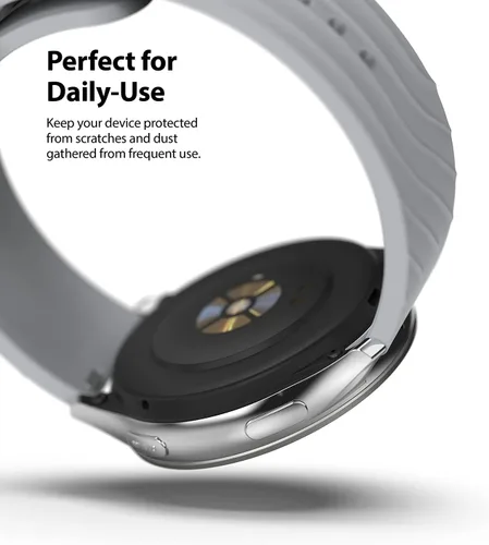 Vista 5 de Ringke Estilo De Bisel Compatible Con OnePlus Watch Adhesivo Marco Anillo Cubierta Anti Scratch [Acero Inoxidable] Protección Para OnePlus Watch