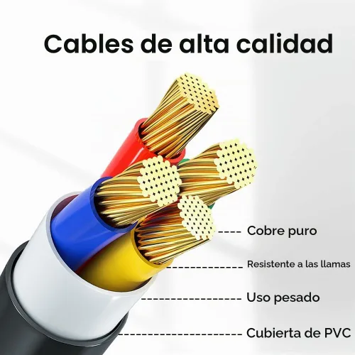 Vista 6 de Cable adaptador de cargador EV de 50 amperios a 30 amperios, Nema 10-30P macho a 14-50R hembra conector de alimentación para carga de nivel 2