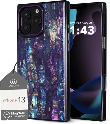 Vista 103 de Cocomii - Funda rectangular compatible con iPhone Xs/X - Perla opalescente, brillo brillante, para mujeres, niñas, hombres, funda protectora