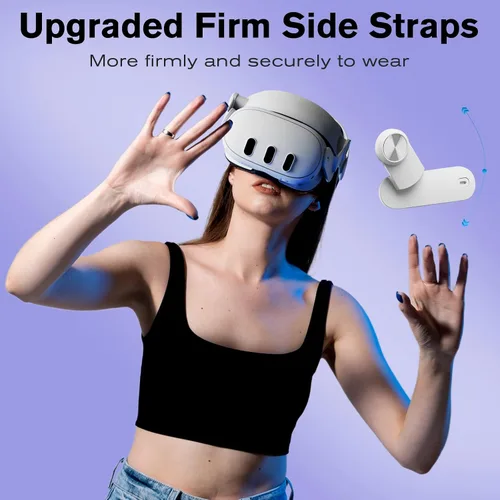 Vista 2 de Elite Strap for Oculus Quest 3, Adjustable and Lightweight Head Strap for Enhanced Support & Balance Weight in VR