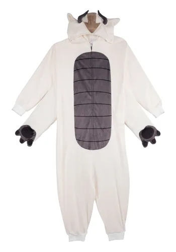 Vista 2 de Disfraz de Onesie de Appa para Adultos de Avatar: The Last Airbender Multicolor