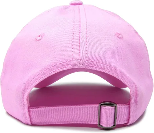 Vista 3 de DALIX Gorra plana de algodón, color marrón, náutico, rosa, rojo o blanco, para niños o jóvenes
