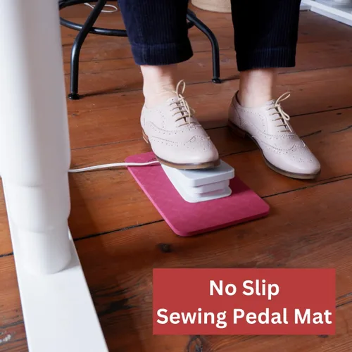 Vista 3 de Madam Sew Paquete de pedal y alfombrilla de mufla para máquina de coser