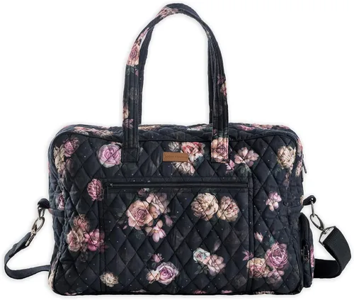 Vista 49 de Maison d' Hermine Bolsas de fin de semana para mujer, de algodón, acolchadas, para equipaje nocturno, bolsa de fin de semana para hombres, regalos